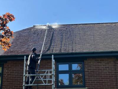 Industrial steam cleaning services