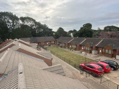 Large scale pressure washing project