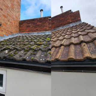 Professional power washing for homes